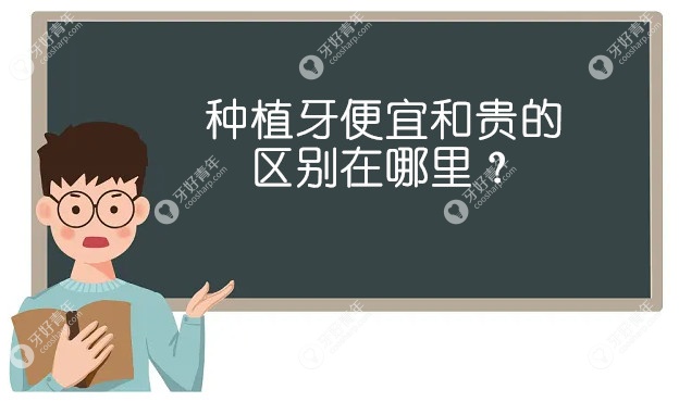 种植牙几千和上万的区别