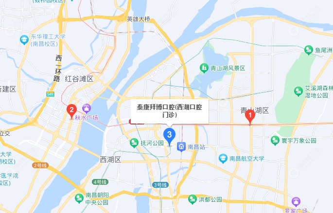 南昌拜博口腔有5家门店及预约电话参考