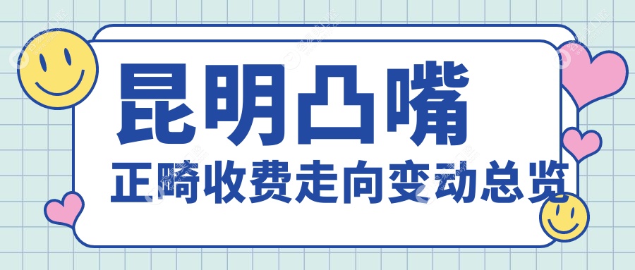 昆明凸嘴正畸收费走向变动总览