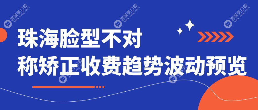 珠海脸型不对称矫正收费趋势波动预览