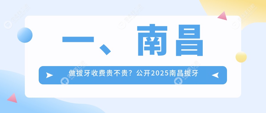 南昌拔牙价格一览表：专业推荐最佳拔牙医院及地址解析
