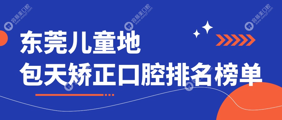 东莞家长必看：儿童地包天矫正哪家强？博朗、粤美、伢博