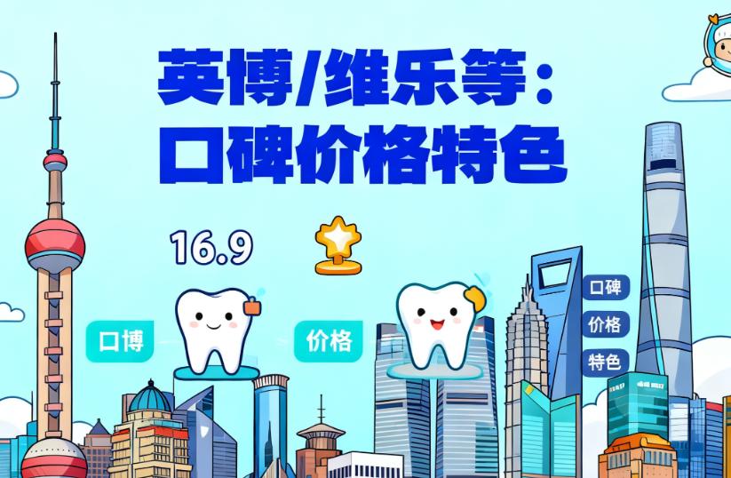 上海陆家嘴附近牙科诊所价格参考:常见项目收费一览