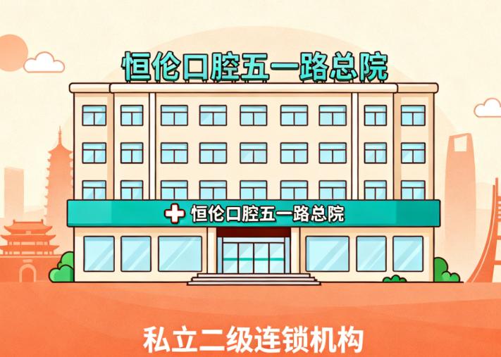 太原恒伦口腔医院五一路总院怎么样？是私立二级连锁，张斐医生坐诊+杏花岭街18号地址