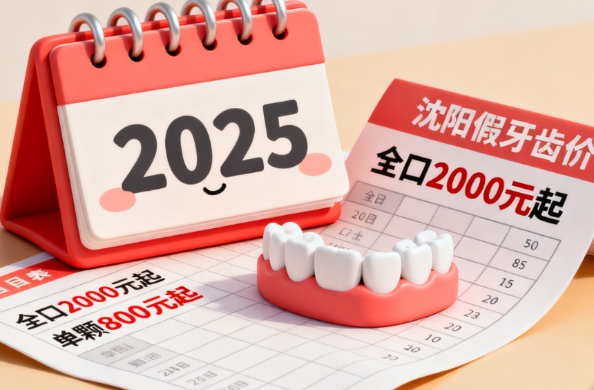 2025沈阳做假牙义齿多少钱？最新价目表出炉：全口2000元起，单颗800元起！