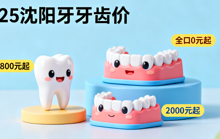 2025沈阳做假牙义齿多少钱？最新价目表出炉：全口2000元起，单颗800元起！