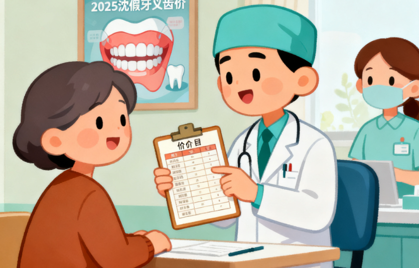 2025沈阳做假牙义齿多少钱？最新价目表出炉：全口2000元起，单颗800元起！