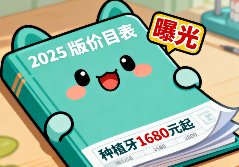 天津中百口腔收费高吗？2025新版价目表曝光，种植牙1680元起/补牙100+很划算！