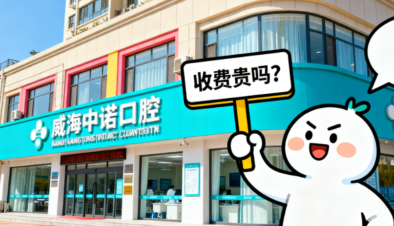 威海中诺口腔门诊部收费贵吗？2025新版价目表曝光，种牙3000元起矫正8000元起不贵！