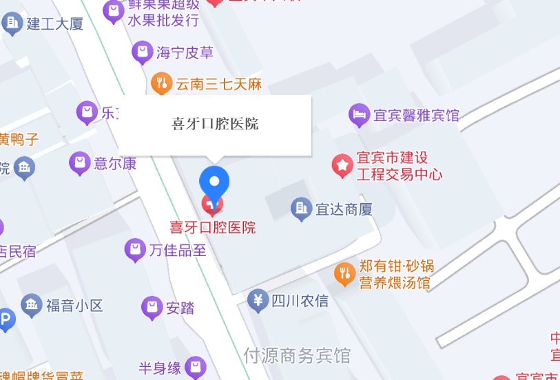 宜宾喜牙口腔地址