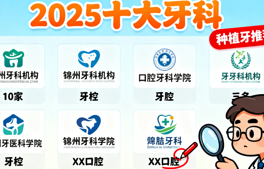2025锦州十大牙科排名出炉！种植牙选哪家更靠谱？附价格案例对比