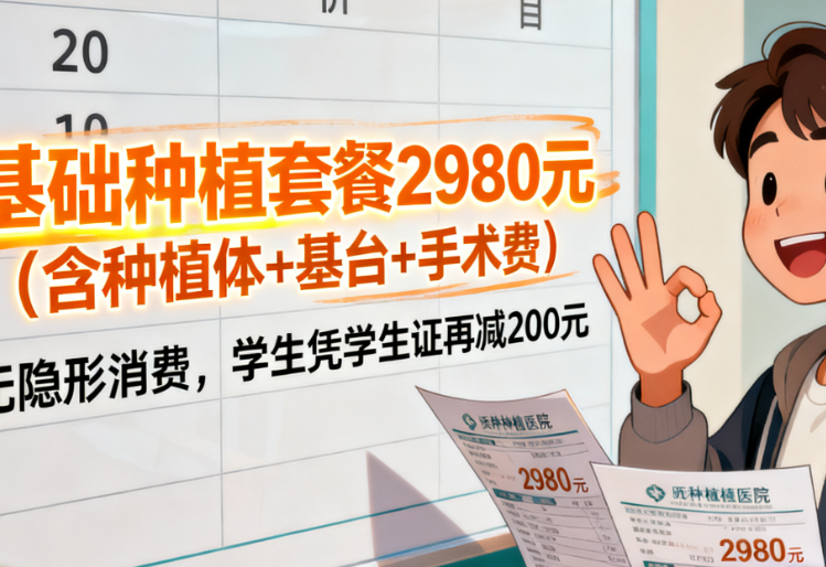 淄博中牙口腔种牙技术靠谱吗？亲测2980元起，二级专科资质+多年经验医生坐诊